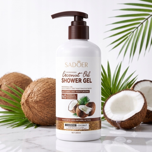 SADOER BALSAM DO CIAŁA Z OLEJKIEM KOKOSOWYM 300 ml Pielęgnacja skóry zimą