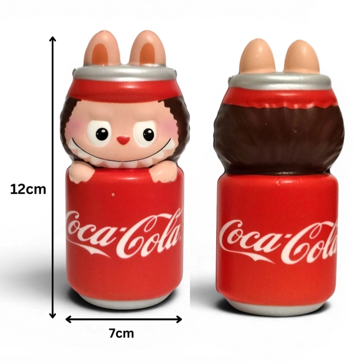 GNIOTEK ANTYSTRESOWY LABUBU ZABAWKA SENSORYCZNA SQUISHY RÓŻNE KOLORY red