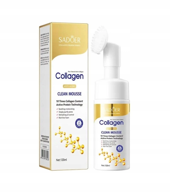 Pianka do oczyszczania I demakijażu Sadoer 120ml