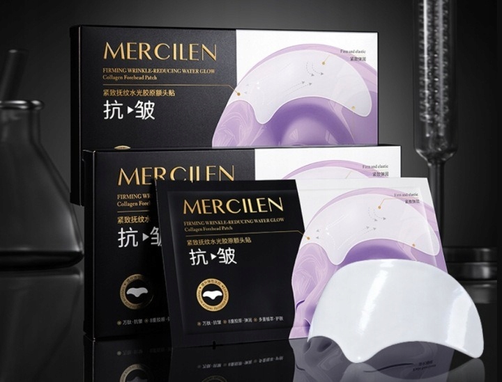 COLLAGEN MERCILEN PATCHES NA CZOŁO – NA ZMARSZCZKI (1szt)