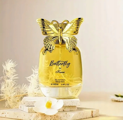 Arabskie perfumy! Woda perfumowana żółta owocowa Butterfly by Karri 100 ml