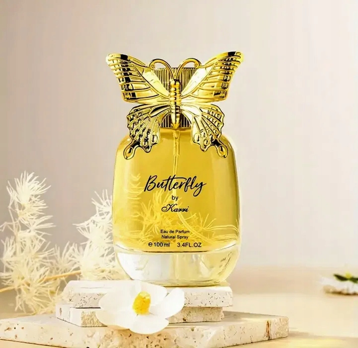 Arabskie perfumy! Woda perfumowana żółta owocowa Butterfly by Karri 100 ml