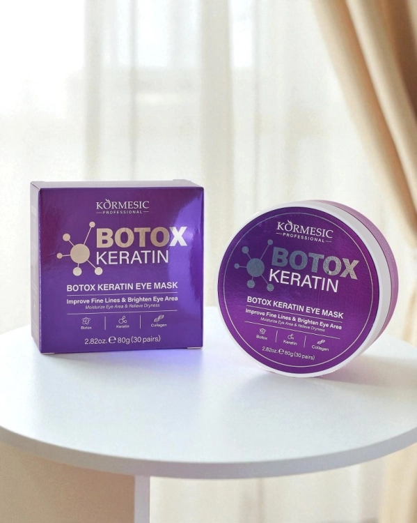 KORMESIC - Płatki hydrożelowe pod oczy Keratin Collagen (60.szt)